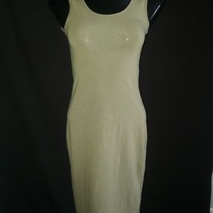 ❤Comphy army grn Medium t shirt form fitting dres